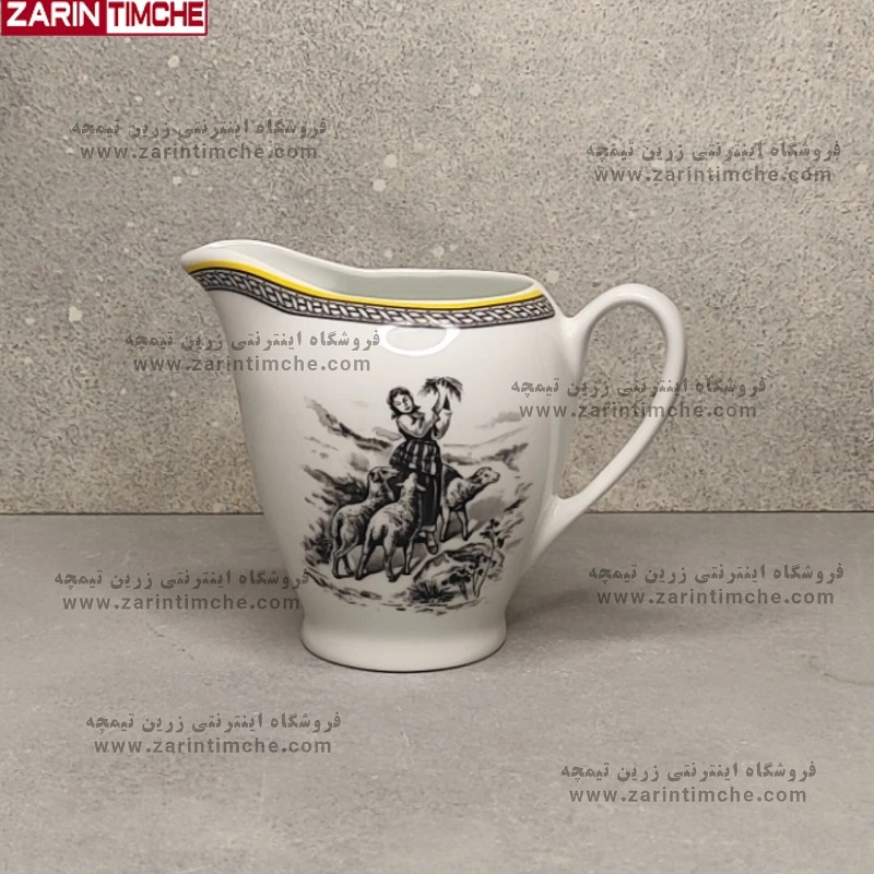 شکرپاش چینی زرین مدل ویلیج - زرین تیمچه