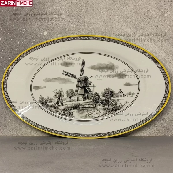 دیس چینی زرین مدل ویلیج سایز 38-زرین تیمچه