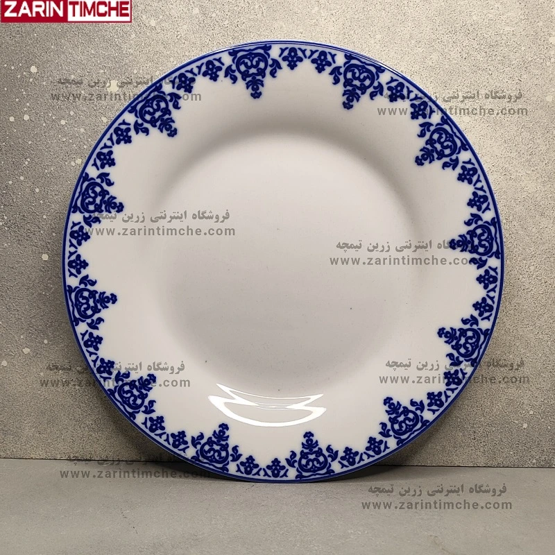 بشقاب غذاخوری چینی زرین مدل سمرقند-زرین تیمچه