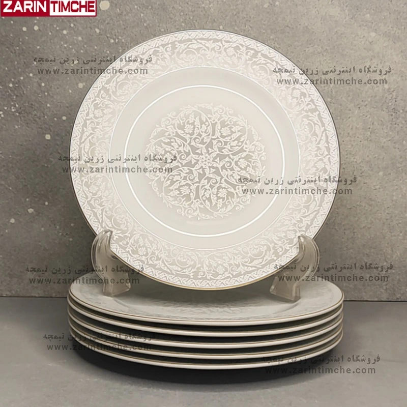 پیش دستی میوه خوری چینی زرین مدل سیلوان - زرین تیمچه