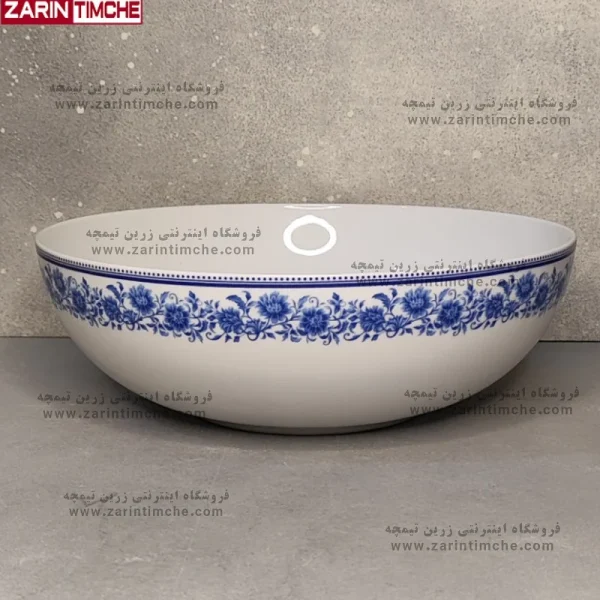کاسه سالاد خوری چینی زرین مدل سن پترزبورگ - زرین تیمچه