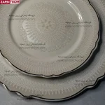 بشقاب غذاخوری نیوبن چاینا برند اودیسه کد 8027-زرین تیمچه