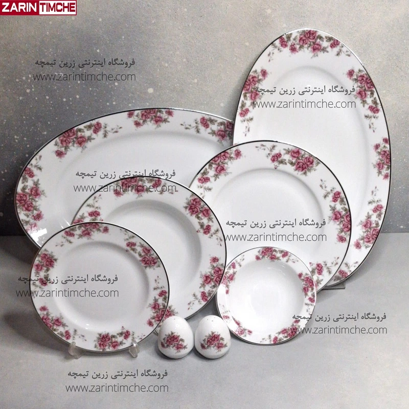 InShot_20260609_184843051_4_11zon سرویس چینی شش نفره غذاخوری 28 پارچه چینی زرین مدل آران-زرین تیمچه